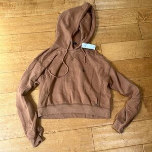 NWT Abercrombie & Fitch cropped hoodie